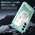 thumbnail image 5 of Casetego for Samsung Galaxy A16 5G Case,Compatible with MagSafe Full Body Shockproof with Built-in Screen Protector + Lens Protector Drop Protective Phone Cover,Green, 5 of 8