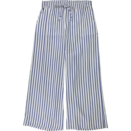 Ralph Lauren Womens Ziakash Casual Wide Leg Pants, White, X-Small