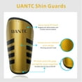 thumbnail image 2 of Uantc Soccer Shin Guards - Shin Guards with Adjustable Straps for Kids/Adults - Shin Pads Reduce Shocks and Injuries - Soccer Shin Guards for Soccer Boys/Girls/Men/Women Gloden M, 2 of 7