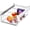 XL Standard, variant on Refrigerator Organizer Drawer,Plastic Fridge Drawer With Handle Pull Out Fridge Bins Organizer, Extra-Long Stretch,Cheese, Deli Meat, Drinks, Fruit, Vegetable