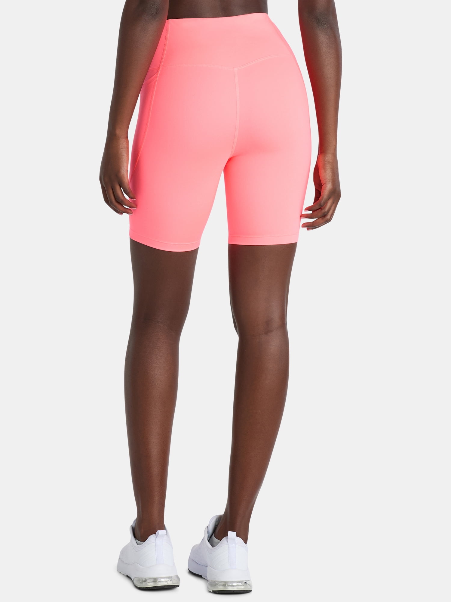 Athletic Works Women's and Women's Plus High Rise Bike Shorts, Size XS-4X