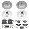 thumbnail image 2 of Power Stop Front and Rear Euro-Stop ECE-R90 Certified Brake Pad and Rotor Kit ESK5768, 2 of 3