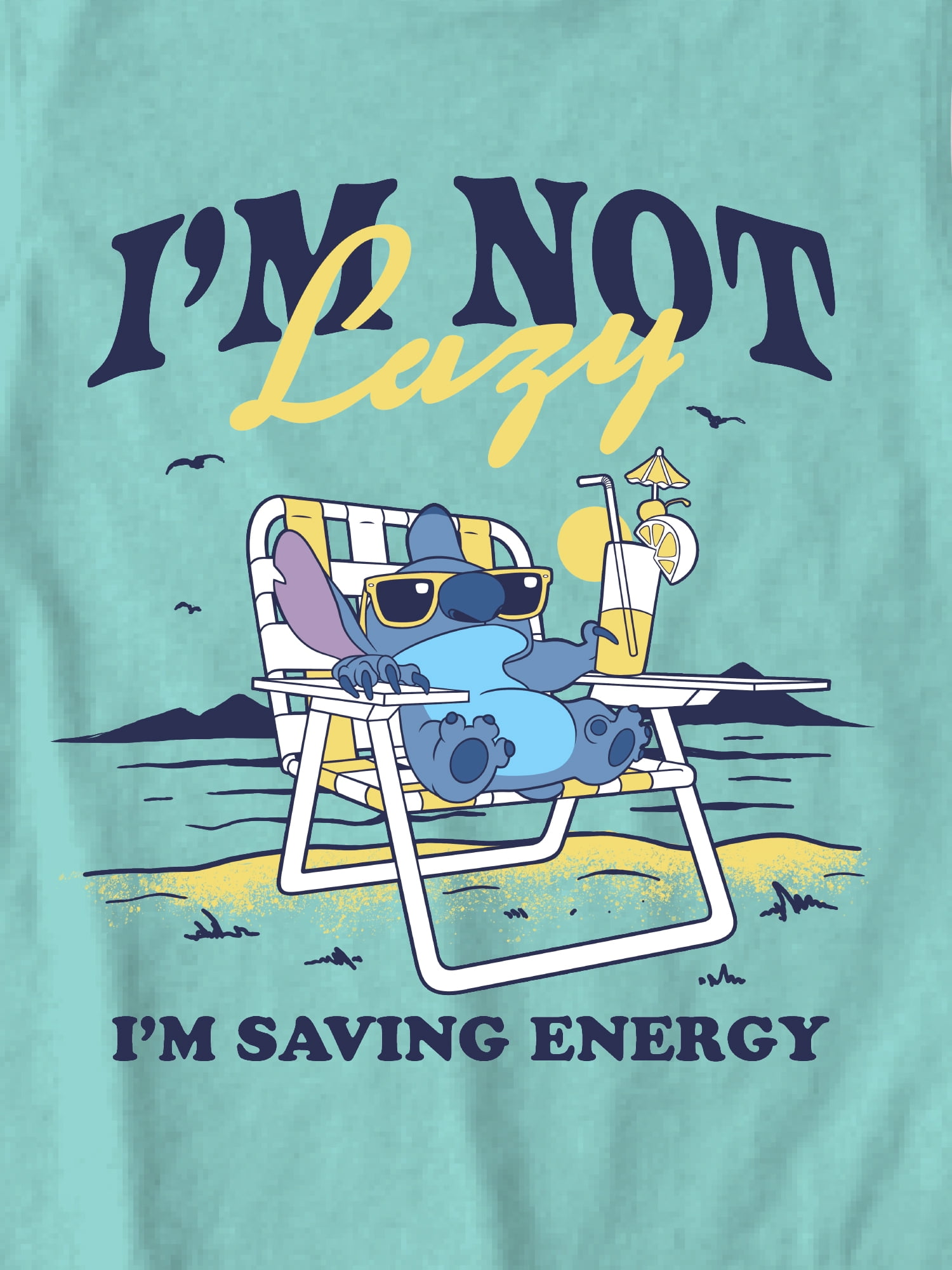 Lilo & Stitch Not Lazy, Graphic Boys Crew Neck Tank Top, Sizes XS-2XL (Little Boys & Big Boys)