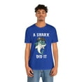 thumbnail image 4 of Funny Amputee T-Shirt “A Shark Week V2” Humor Crew Neck T-Shirt, 4 of 4