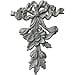 thumbnail image 3 of Ekena Millwork ONL06X09RO 6.5 In. W X 9 In. H X 1 In. P Architectural accent - Rose & Ribbon Drop Onlay, 3 of 4