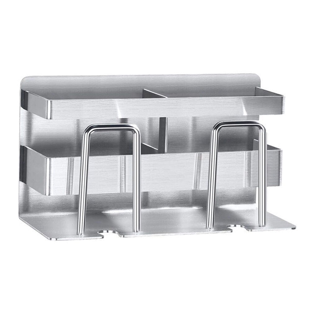 Toothbrush Holder Creative Stainless Steel Toothbrush Organizer Wall