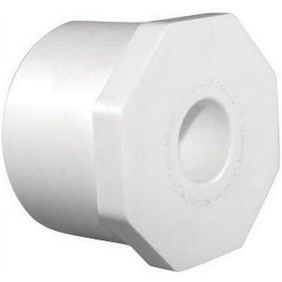 Charlotte Pipe PVC Bushing - 1-1/4 In. x 3/4 In. Red - PVC Plumbing Fitting