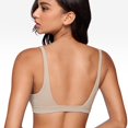 thumbnail image 3 of Sostén INGIA Deep V sin Varillas con Espalda en U y Relleno Color Arena S, 3 of 5