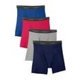 thumbnail image 2 of Fruit of the Loom Men's CoolZone Fly Assorted Boxer Briefs, Extended Sizes, 4 Pack, 2 of 5