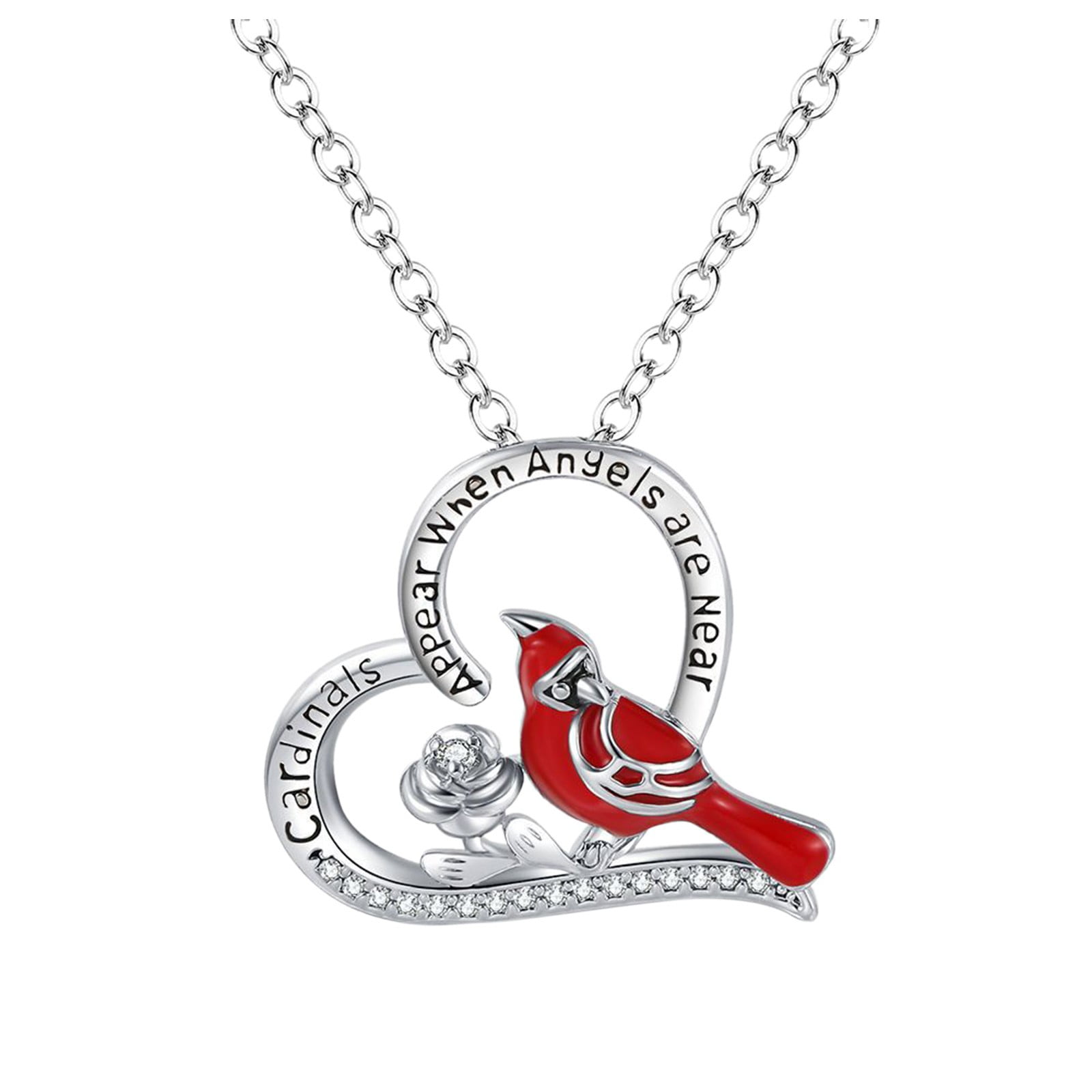 Details about   Artisan Love Heart w/Garnet Flower Silver Pendant& Necklace,Valentine's Day Gift 