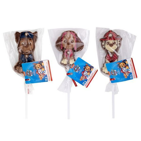 PAW PATROL CHOC POPS, 28 g