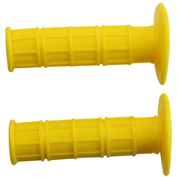 GOOFIT Universal 7/8'' Yellow Handlebar Grips for Dirt Bike Pit Bike