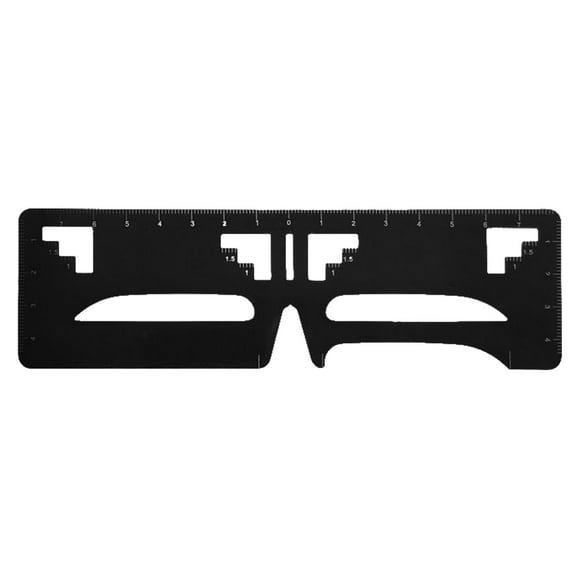 Herramienta cosmética Zulema Regla de cejas