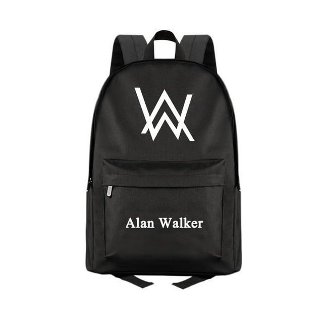 Mochila escolar de anime Alans Walkers para estudiantes de dibujos animados