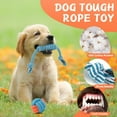 thumbnail image 3 of MASBRILL Dog Toys for Small Dogs ,10 Pack Puppy Chew Toys for Teething and Training with Plush Squeaky Toys, Treat Ball and Rope Toys to Keep Them Busy，White Dog, 3 of 8