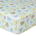 thumbnail image 1 of New Country Home 4987D1 7.75 x 8.75 in. Mod Owl Crib Fitted Sheet, 1 of 1