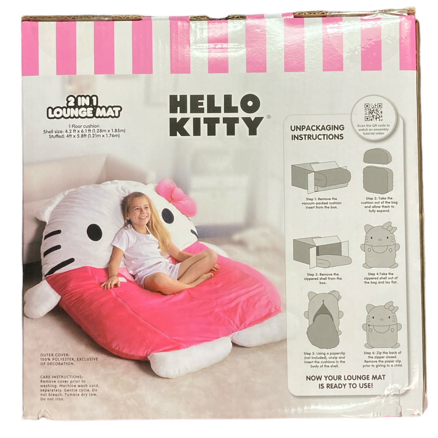 Double-sided Hello Kitty Kitchen Bath/ Bedroom Yoga Cushion Mat - Bed Bath  & Beyond - 19431040