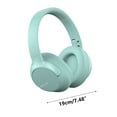 thumbnail image 3 of Bluetooth headphones with up to 40 hours battery, microphone for call, foldable and comfortable, Android and iOs compatible, 3 of 6