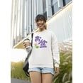 thumbnail image 2 of Japanese Obon Festival Sweatshirt Women -Image by Shutterstock, Female XX-Large, 2 of 4