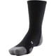 thumbnail image 1 of Calcetines Under Armour Team Crew, talla mediana, negro/grafito/blanco, 1 of 3