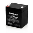thumbnail image 2 of ExpertPower EXP1250 12V 5Ah Home Alarm Battery with F1 Terminals, 2 of 3