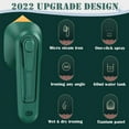 thumbnail image 6 of Matoen Mini Travel Steam Iron for Clothes - Portable Iron Steamer Small for Wrinkle Removal, Compact & Light Weight,Travel College Dorm Office Home Essentials Garment Steamer for Clothes, 6 of 9