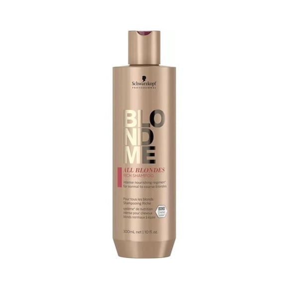 Schwarzkopf BlondMe All Blondes Rich Shampoo, 300mL