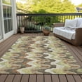 thumbnail image 6 of Addison Rugs Chantille Indoor/Outdoor Transitional Waves Chocolate Washable Rectangle Rug, 9' x 12', 6 of 6