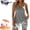 B, variant on Two-Piece Body-Covering Printed Boxer Swimsuit, Tankini with Shorts and Tummy Control, Two Piece Swimsuit for Women