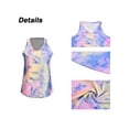 thumbnail image 4 of Hymorin Tie Dye Print Women V Neck Sleeveless Tank Tops, 4 of 4