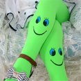 thumbnail image 3 of Baby Girl Cotton Cute Cartoon Smiley Print Pattern Ballet Pantyhose, 3 of 4