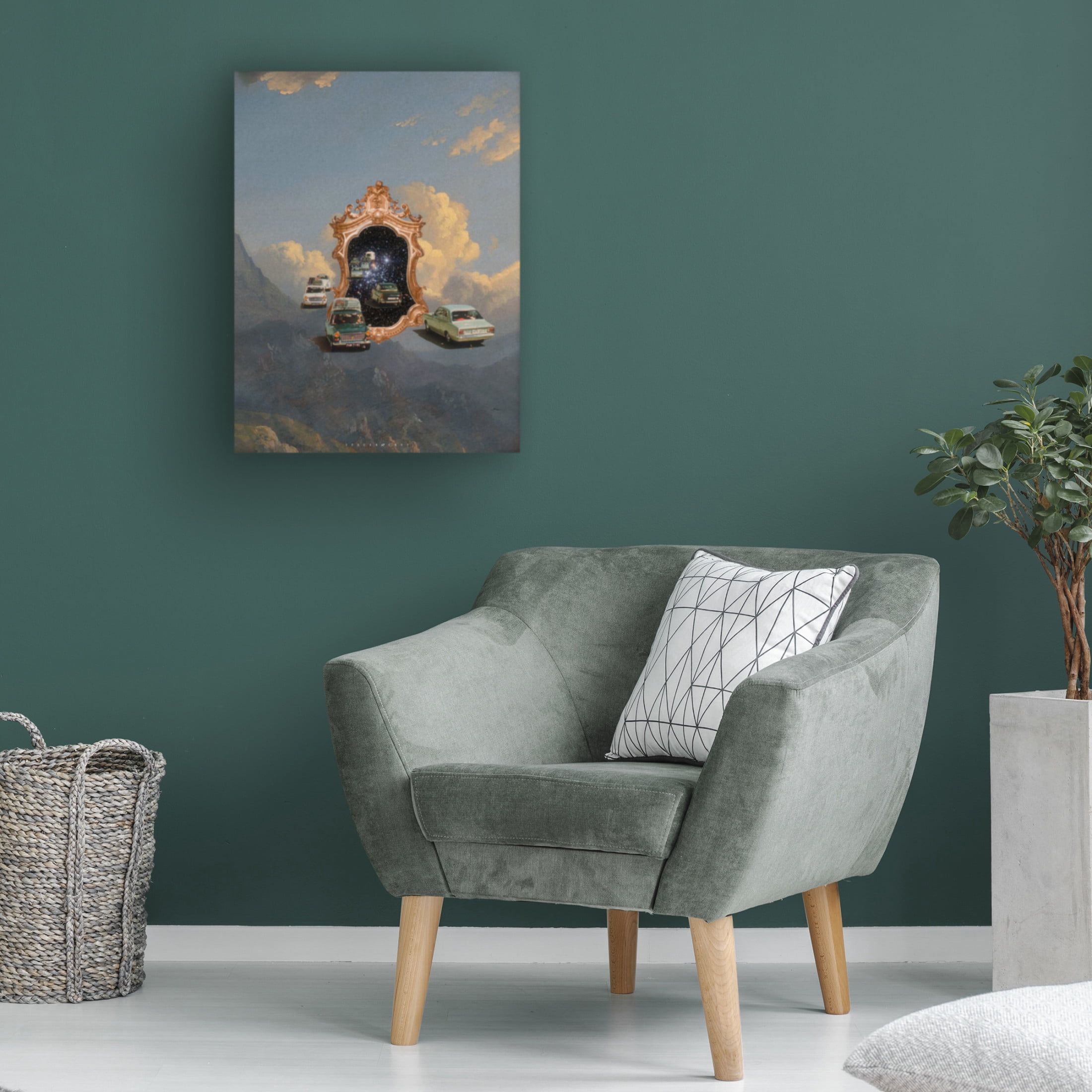 Trademark Fine Art spacerocket art 610 Canvas Wall Art