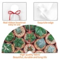 thumbnail image 3 of KLL 30" Christmas Tree Skirt Cactus 4 Xmas Tree Skirts Mat for New Year Xmas Holiday Party Indoor Outdoor Home Decoration, 3 of 5