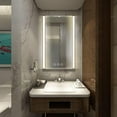 thumbnail image 3 of Blossom Binary 20" LED Bathroom Mirror – Anti-Fog | Dimmable | Smart Touch | Compact Modern Design, 3 of 9