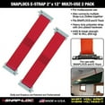 thumbnail image 2 of Snap-Loc SLTE201R2 2 x 12 in. Multi-Use E-Strap for Connecting Multiple Dolly Carts - Pack of 2, 2 of 7