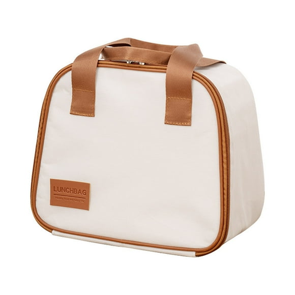 Rbaofujie Lunch Bag for Boys Japanese Style Insulated Lunch Bag High Value Oxford Cloth Handbag Work Bring Lunch Portable Lunch Box Storage Bag Girls Lunch Bag