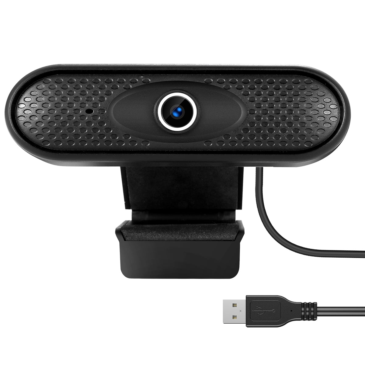 Webcam 1080P HD Microphone Autofocus Web Camera Computer Noise-Cancelling Driver-Free Web Cam for Laptop Desktop Support Windows10 - Walmart.com