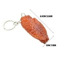 thumbnail image 2 of Fun & Creative Realistic Food Keychains, 1Pc Simulation Food Shaped Keychain With Key Ring, Cute Miniature Food Keychain For Bags Keys Purse Decoration, Fun Novelty Gift For Food, 2 of 6