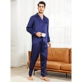 thumbnail image 5 of Ensemble Chemise à Manches Longues et Pantalon pour Hommes avec Col à Revers, 5 of 5
