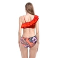 thumbnail image 4 of Baozhu Family Matching Swimsuits Two Piece Swimwear Floral Printed Bathing Suits Swimwear and Swim Trunks Sets, 4 of 8