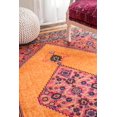 thumbnail image 4 of nuLOOM Vintage Medallion Dortha Area Rug or Runner, 4 of 4