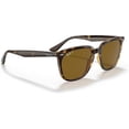 thumbnail image 4 of Ray Ban Polarized Brown Square Unisex Sunglasses RB4362 710/83 55, 4 of 7