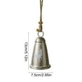 thumbnail image 3 of ToyKingdee Silver Christmas Tree Decorative Bells,Handmade Metal Hanging Bells for Door, Wall, Holiday, Xmas Decorations, 3 of 6