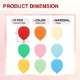 thumbnail image 2 of 27 Pack de Recortes de Globos de Papel Decorativos Multi-Color 6x4.5 Pulgadas para Maestros, 2 of 6