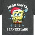thumbnail image 3 of SpongeBob SquarePants - Dear Santa - Toddler And Youth Short Sleeve Graphic T-Shirt, 3 of 6