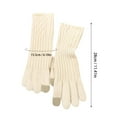 thumbnail image 3 of TRUBKH Riding Gloves Gloves Gloves for Men Fingerless Work Gloves Warm Gloves for Women Glove Warmers Womens Gloves Khaki One Size, 3 of 8
