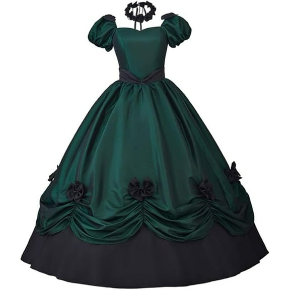 Gothic Southern Belle Victorian Dress Marie Antoinette Wedding Dress Ball Gown Rococo Masquerade Prom Dress