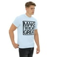 thumbnail image 6 of Unisex classic graphic tee message positivity make today great generated (Light Blue, 2XL), 6 of 6