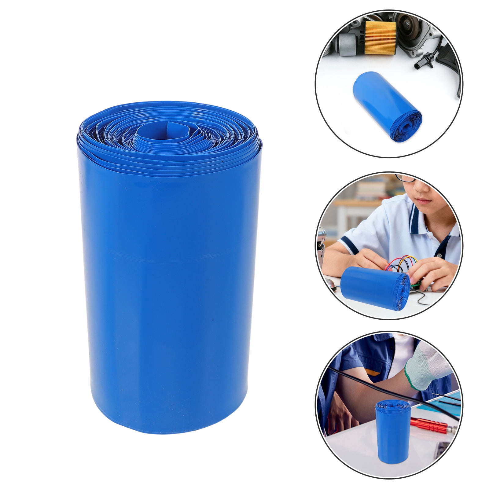 Uonlytech Blue Heat Resistant PVC Wire Shrink Tubing – picture 7