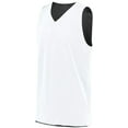 thumbnail image 4 of ASI 161.420.XL Adult Tricot Mesh 2.0 Reversible Jersey, Black & White - Extra Large, 4 of 6